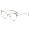 G95-243 Patillas de Gafas de Moda Personalizadas de Venta Caliente Transfronteriza, Compatibles con Lentes Graduados y Sin Graduar, Monturas Artísticas Ojo de Gato