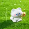 Gato Siamés Mascota Dibujo Animado Lindo, Producto Popular de Puesto Callejero, Accesorios de Jardinería DIY para Micro Paisajismo, Adornos para Bonsái y Suculentas