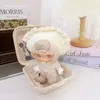 Ropa para muñeca de peluche de vinilo serie I'amzsiga, capucha de saco de dormir Hermana Gazi, ropa para muñeca colgante de peluche Gazi