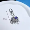 Novos Produtos Europeus e Americanos Chaveiro Olho de Diabo Chaveiro Olhos Azuis Pingente Joias de Liga Metálica Fabricante Acessórios Atacado