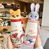 Termo Co-Branded Judy Nick para Mujer, Alto Valor Estético, Nuevo Modelo 2026, Taza con Popote, Botella de Agua para Pareja con Tapa, Regalo de Cumpleaños