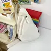 Bolsa de Peito Feminina Ins Design de Nicho Bolsa Transversal Moda para o Dia a Dia Ciclismo Mochila Esportiva Leve Casual Feminina