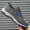 Sapatos de caminhada tamanho grande para homens no atacado, sapatos de caminhada de primavera para homens, sapatos off-road para homens, sapatos para atividades ao ar livre, sapatos esportivos casuais para homens