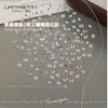 Nuevo kit de materiales de caja de lazos para arte de uñas, gota de agua 5A, circón de microcirconio, cuentas de acero, se puede usar para decorar uñas portátiles de bricolaje
