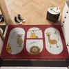 Capacho de Entrada, Tapete de Pé Antiderrapante, Resistente à Sujeira, Lavável, Personalizável, Durável, Tapete de Laço de Seda Resistente à Sujeira para Entrada