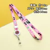 Cordón Creativo de Dibujos Animados Cuerda Larga para Colgar en el Cuello Teléfono Móvil Multifuncional Antiperdida Correa Ancha Cordón de Cuello en Stock