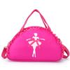 Bolsa de Dança Nova Infantil Ombro Mochila de Dança Bolsa de Balé Latino Meninas Princesa Bolsa de Dança Estampa LOGO