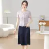 Vestido de Verano para Mamá Joven 2026 Nuevo Estilo Chino de Manga Corta para Mujer de Mediana Edad con Ceñidor en la Cintura Elegante que Reduce la Edad Versátil