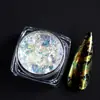 Venda quente transfronteiriça 12 peças Pó Opalino para Nail Art Céu Estrelado Multicolorido Pó Brocado Mudança de Cor Pó Espelho Mágico Acessórios para Nail Art