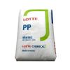 Pp Corea Lotte J-330/J-55 Granulado de Plástico de Polipropileno para Moldeo por Inyección Automotriz de Alta Resistencia y Resistente al Impacto a Bajas Temperaturas