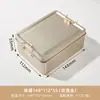 Caja de Lata para Galletas y Dulces con Cierre, Rectangular de Pastelería de Piña, Snack de Tiramisú, Caja de Regalo con Cierre