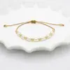 Pulsera de Perlas de Imitación Tejida a Mano, Pulsera Fina Personalizada de Moda y Sencilla para Mujer, Más Vendida Transfronteriza de Amazon