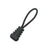Cordón de cola de cremallera de PVC moldeado por inyección para bolsas, cordón de cola de cremallera, cordón de cola de cremallera engrosado