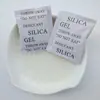 Paquete desecante de gel de sílice 5G partículas transparentes perlas a prueba de humedad ropa ferretería industrial agente a prueba de humedad desecante de protección ambiental