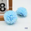 Pelota de ping-pong artificial pequeña, material para accesorio de pelo DIY de crisantemo, flor artificial, bola redonda con púas, accesorio de cabeza de flor pequeña, flor artificial estilo bosque