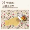 Mantel floral retro americano, impermeable, a prueba de aceite, resistente al calor, lavable, estilo pastoral, uso doméstico, resistente a la suciedad, mantel rectangular para comedor