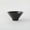 Bol Redondo Japonés Transfronterizo Bol para Ramen Creativo de Melamina Conical Hogar Retro Bol para Sopa Restaurante Hotel Bol Trompeta