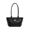 Bolso Cubo Casual para el Día a Día, Nuevo Estilo Transfronterizo, Gran Capacidad, Bolso de Mano Moderno y Versátil, Bolso Cruzado Simple de Moda Estilo Coreano