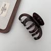 Temperamento Guasón Color Té Negro Pinza para el Cabello Cantidad 13CM Pinza para el Cabello Pinza de Tiburón Pinza para el Cabello Accesorios para el Cabello para Mujeres