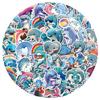 50 Adesivos de Golfinho Decorativos para Copo de Água Mala Patinete Caderno Papelaria Adesivos à Prova d'Água Venda por Atacado