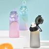 Tazas Perfumadas Seleccionadas Cuidadosamente para Deportes de Verano y Fitness, Botellas de Agua Creativas con un Toque de Lujo Ligero y Sensación de Alta Gama, Elegantes para Niñas, con Popotes para Niños