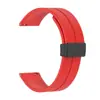Aplicável a smartwatches Huawei e Samsung com fechos magnéticos fortes de silicone universais de 20mm/22mm para desmontagem.