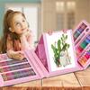 208 rotulador pincel color pluma crayón mina de color caja regalo traje de pintura pluma de acuarela soporte una pieza