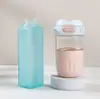 Fábrica de origem de copos de vidro borossilicato, resistentes a altas temperaturas, processamento de logotipo personalizado, copos de água de presente empresarial personalizados
