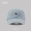 Chapéu Bordado com Raposa Novo Estilo 2025 Feminino Mostrando o Rosto Cabeça Pequena Grande Top Macio Chapéu Protetor Solar Esportivo Masculino