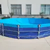 Soporte de Piscina de PVC de Alta Calidad Azul Tamaño Seleccionable Equipo de Entretenimiento para Piscina Exterior Estándar Profesional