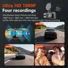 Modelo de Venta Caliente Transfronterizo Soporta GPS, Cámara de Tablero de Tres Lentes, Conexión Wifi, Cámara de Tablero con Imagen de Reversa de Alta Definición