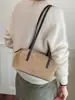 Comercio Exterior Wholesale Nueva Moda Textura Bolso Boston Bolso de Mujer Gran Capacidad Casual Retro Viaje Cotidiano Bolso de Hombro Axila