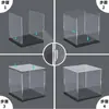 Producción en masa de caja de exhibición transparente acrílica ensamblaje de empalme caja de almacenamiento modelo caja de almacenamiento para exhibición de modelos hechos a mano