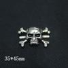 DIY rebite Liu Ding chapéu couro sapatos bolsa caveira cabeça de vaca punk metal liga decorativo pinos acessórios