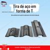 Suporte de Pista Descendente Placa Superior em T Correia de Aço Placa de Liga Forte Correia de Aço em T Design de Furo Duplo Correia de Aço em T
