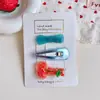 Pinzas para el Cabello de Frutas de Colores Dulces para Niños en Verano, Lindas Pinzas para Flequillo, Accesorios para el Cabello de Moda para Niñas