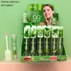 Comércio Exterior Mlundo6 cor óleo labial transparente copo que não gruda batom que muda de cor com a temperatura menina hidratante brilho batom com mudança de cor