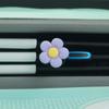Clip de aromaterapia para salida de aire especial Wuling, clip de fragancia para perfume, linda flor de cinco pétalos, decoración de salida de aire
