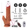 Fábrica de productos sexuales de consolador femenino masturbador telescópico de silicona con extracción e inserción automáticas, venta caliente de comercio exterior