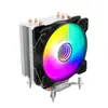 Xuntitai XT400 Computador de Mesa 4 Tubos de Cobre Cooler de CPU Ultra Silencioso Iluminação Colorida Ventilador de CPU Universal