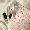 Adesivos de Unhas com Arte de Unhas TieSu Novo Gradiente de Peixe Koi TL-392 Vidro Transparente Quebrado Fosco Adesivo Série Exquisite