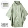 Impermeable tipo capa Tres en Uno Moda Japonesa y Coreana Adulto Exterior Vehículo Eléctrico Cuerpo Completo Integrado Comercio Exterior Poncho Multifuncional