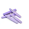 Serie de Limas de Uñas de Esponja de Alta Elasticidad con Estampados Coloridos, Tiras Pulidoras de Esponja Lavables para el Cuidado de las Uñas y Manicura