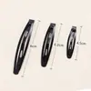 Clip de BB de Arveja Hueca Material para Pinza de Pelo DIY Venta al por Mayor Clip Lateral Clip Fijador de Flequillo para el Cabello Piezas de Accesorios para el Cabello DIY