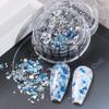 Novo Pó Glitter para Nail Art Atacado Série Estilo Retrô Nanyang Segredo do Sudeste Asiático Nail Art Decoração de Unhas Pó Glitter