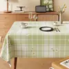 Mantel a Cuadros, Impermeable al Aceite, Impermeable, No Lavable, Resistente al Calor, Nuevo Modelo 2025, Lujo Ligero, Sensación de Alta Gama, Mantel Rectangular para Mesa de Café