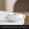 Suporte de Incenso Cerâmico Mini Queimador de Incenso Pequeno Suporte de Incenso para Uso Interno em Casa para Oferecer ao Buda, Queimador de Incenso, Ornamento Estilo Chinês