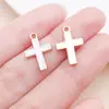 15 Estilos de Cruz Antiga de Prata com Gota de Óleo Colares Europeus e Americanos de Liga Corrente de Suéter Pingentes DIY Acessórios de Decoração de Roupas Materiais