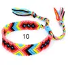 Popular en Europa y América: Pulseras Tejidas Arcoíris Hechas a Mano en Estilo Étnico Nepalí, Venta al por Mayor de Joyería