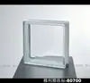 Muliya Vidro de Cristal Tijolo Quadrado Decoração de Parede Parede de Fundo Divisória de Entrada Parede Transparente Fábrica Padrão Europeu Indonésio Bloco Quadrado